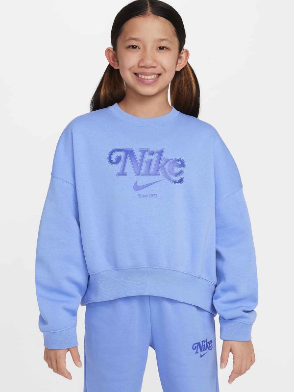 Felpa nike donna blu deals