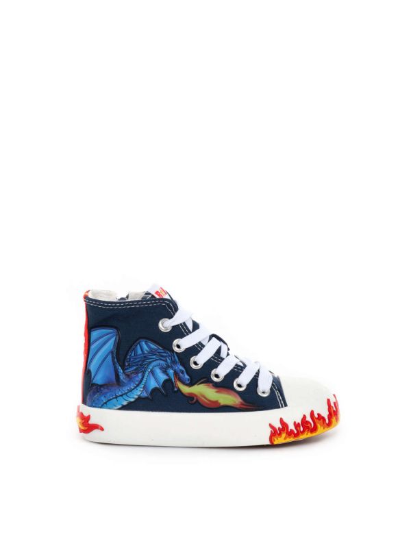 SNEAKERS DRAGO BULL BOYS BAMBINO BLU