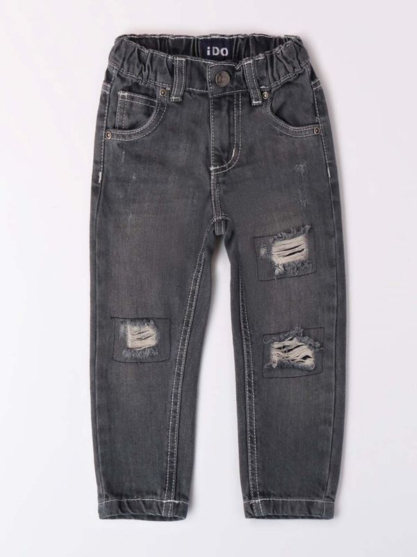 JEANS CON STRAPPI IDO BAMBINO GRIGIO