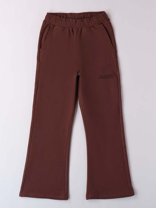 PANTALONE TUTA IDO RAGAZZA MARRONE