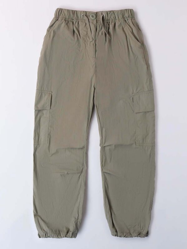 PANTALONE LARGO IDO RAGAZZA VERDE MILITARE