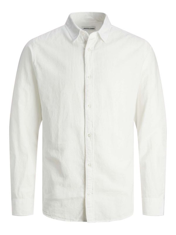 JACK&JONES LINEN - BIANCO