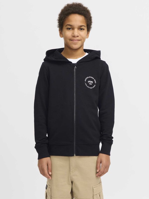 JACK&JONES SIMON ZIP - NERO