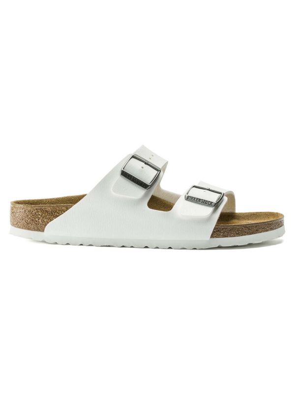 SANDALO ARIZONA BIRKENSTOCK DONNA BIANCO