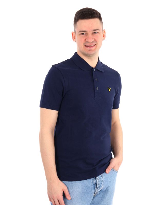 POLO LYLE&SCOTT UOMO - BLU