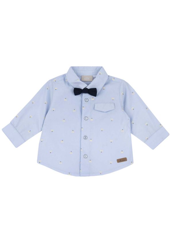 CHICCO CAMICIA ML - CELESTE