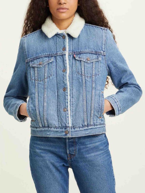 GIUBBINO SHERPA LEVI'S DA DONNA JEANS