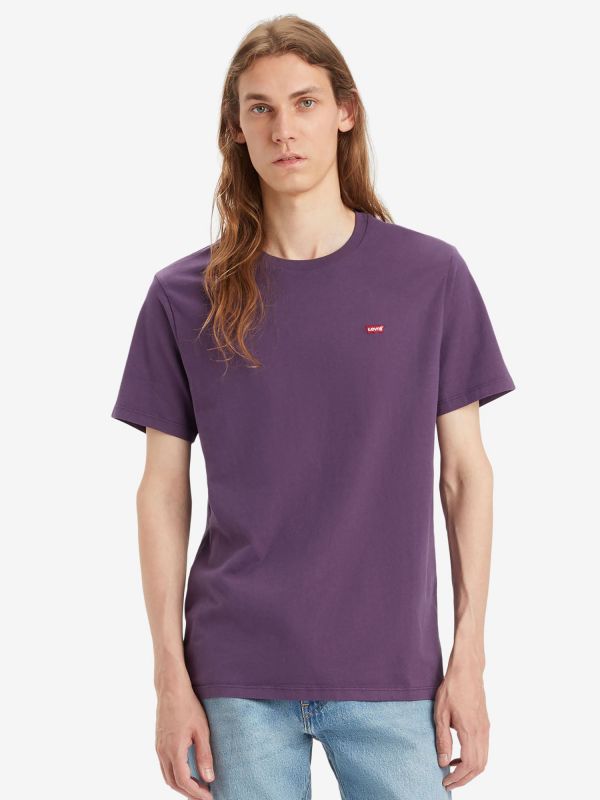 T-SHIRT DA RAGAZZO LEVI'S HOUSEMARK ORIGINAL - PRUGNA