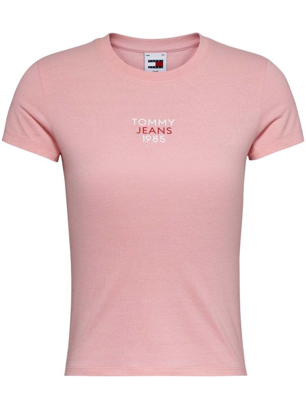 T SHIRT SLIM TOMMY JEANS DONNA ROSA DW0DW17357 THA Online a Meca Moda Dress Shoes