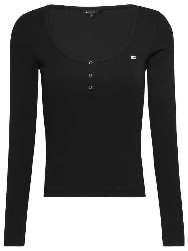 Tommy Hilfiger Jeans - T-shirt Donna Nero