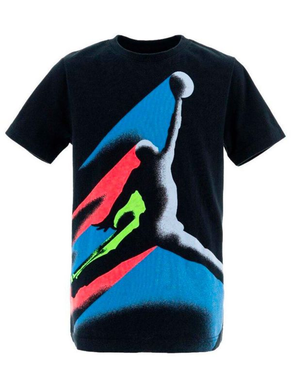 T-SHIRT CON STAMPA JORDAN UOMO NERO