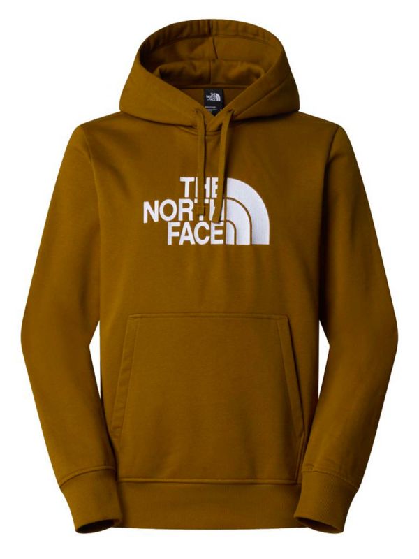 FELPA CON CAPPUCCIO DREW PEAK PULLOVER THE NORTH FACE UOMO KAKI