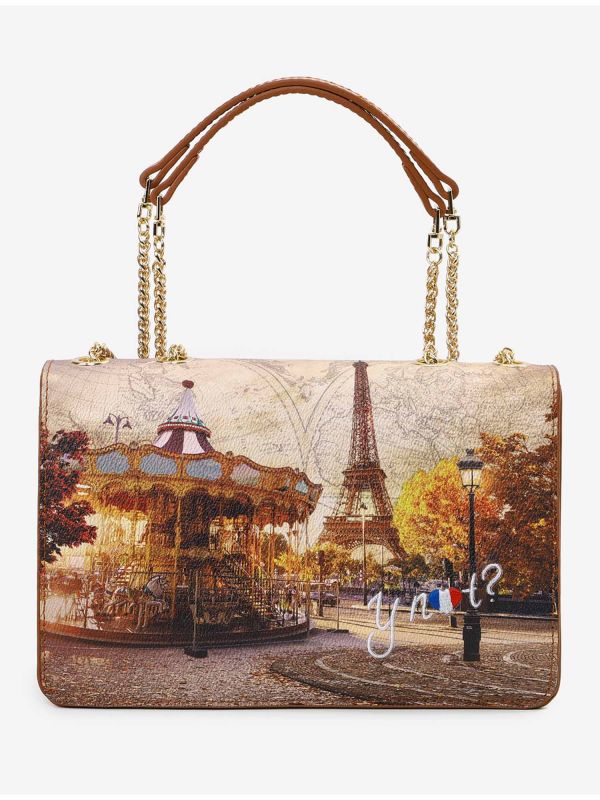 BORSA A TRACOLLA FLAP Y-NOT DONNA PARIS