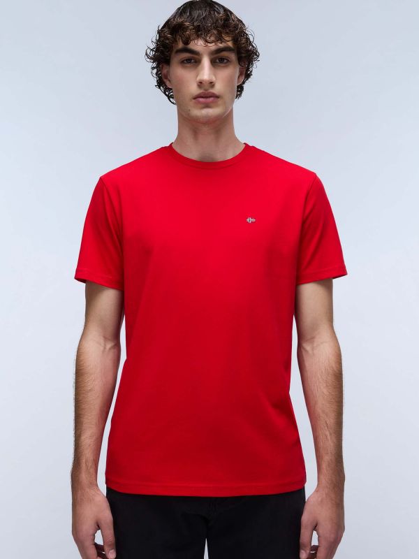 T-SHIRT SALIS NAPAPIJRI UOMO ROSSO