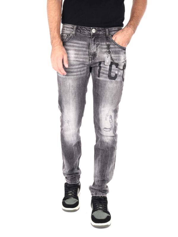 JEANS ICON UOMO GRIGIO