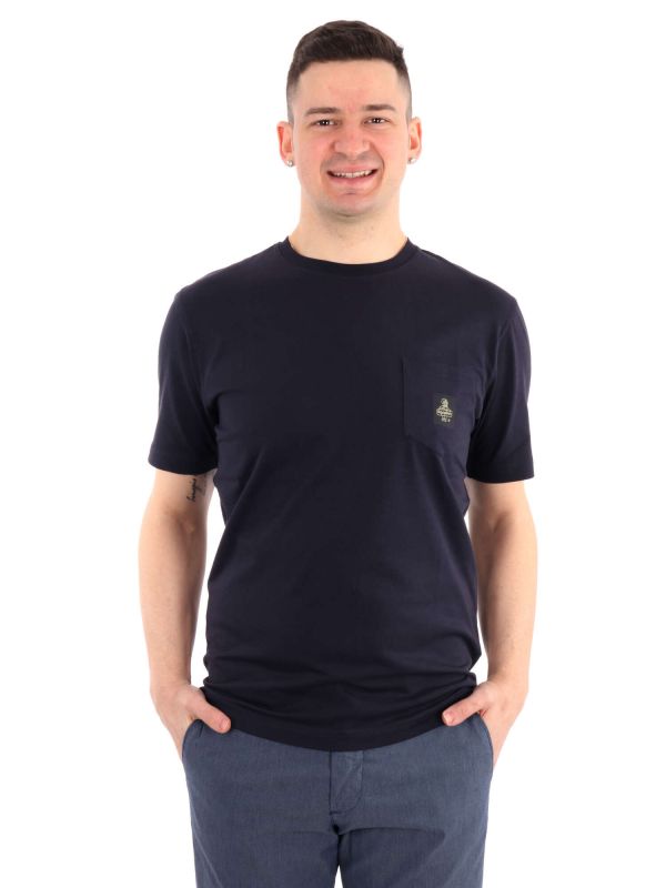 T-SHIRT PIERCE REFRIGIWEAR DA UOMO BLU