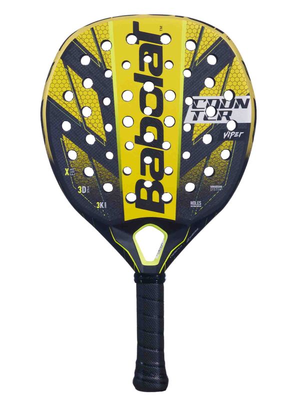 RACCHETTA COUNTER VIPER 2024 BABOLAT PADEL GIALLO