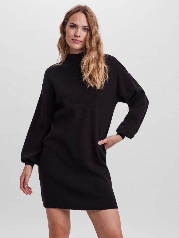 VERO MODA NANCY LS - NERO