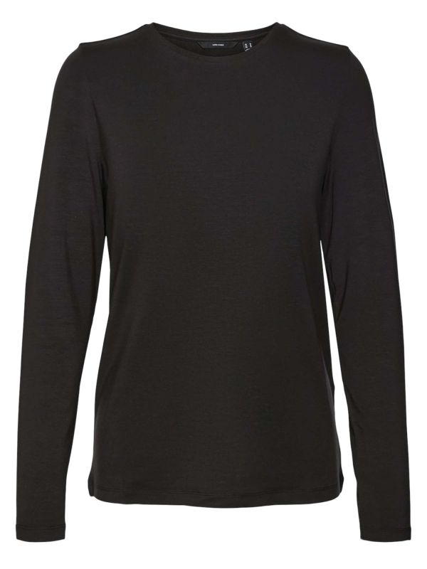 VERO MODA AVA LS - NERO