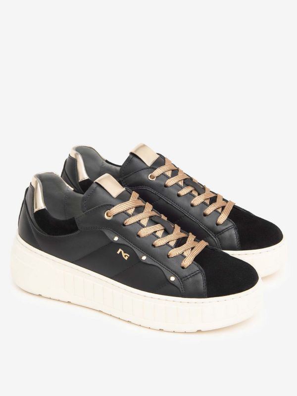 SNEAKERS NERO GIARDINI DONNA NERO