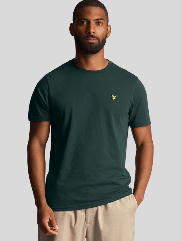 T-SHIRT LYLE&SCOTT UOMO VERDE