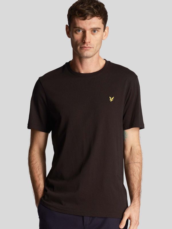 T-SHIRT LYLE&SCOTT UOMO NERO