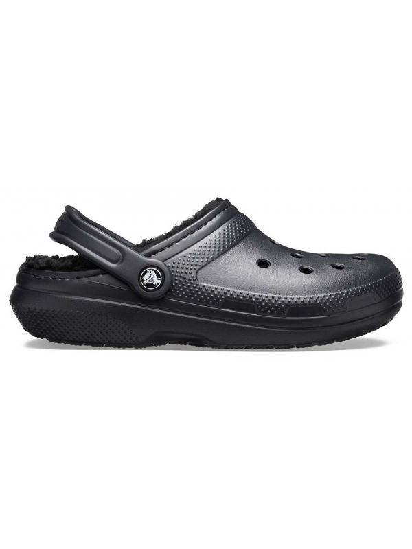 CIABATTA CLASSIC LINED CLOG CROC'S UOMO NERO