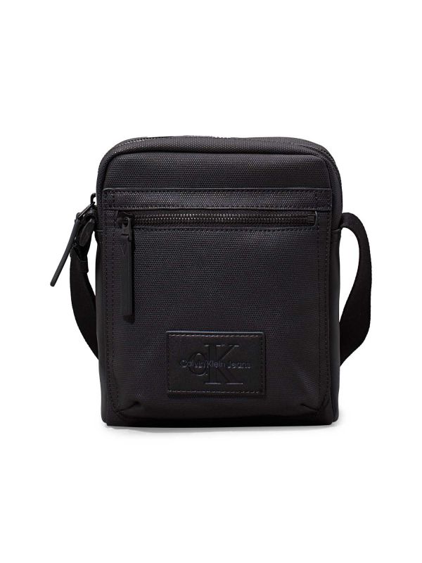 BORSA COATED REPORTER CALVIN KLEIN UOMO NERO