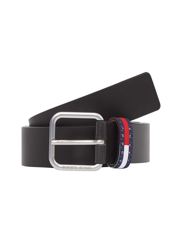 CINTURA RYAN 3.5 TOMMY HILFIGER UOMO NERO