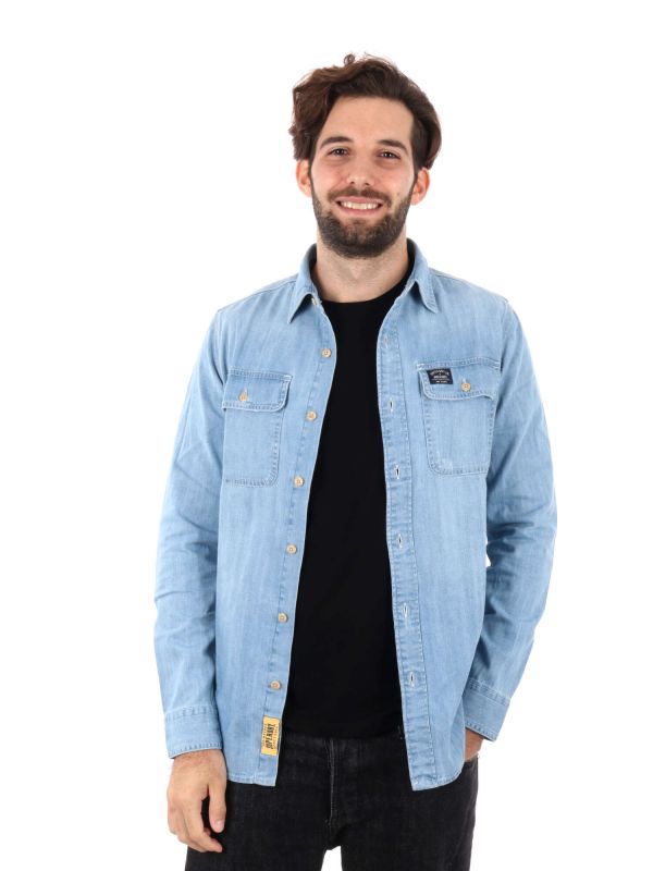 SUPERDRY CAMICIA - JEANS