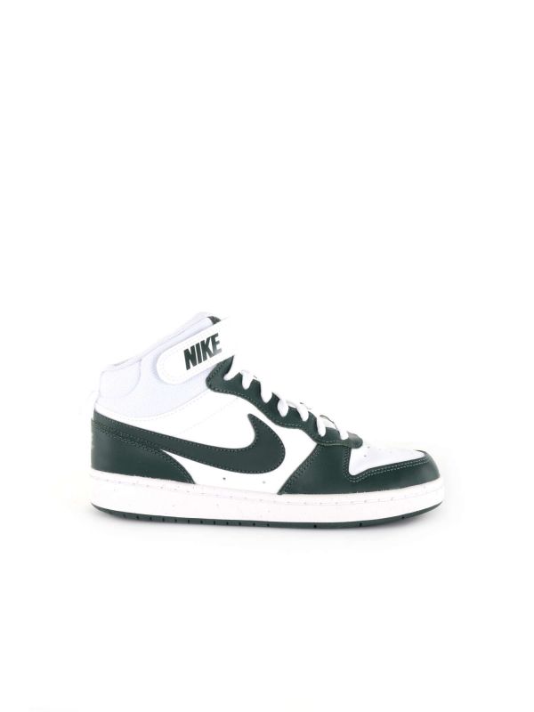 SNEAKERS DA RAGAZZO NIKE COURT BOROUGH M BIANCO-VERDE