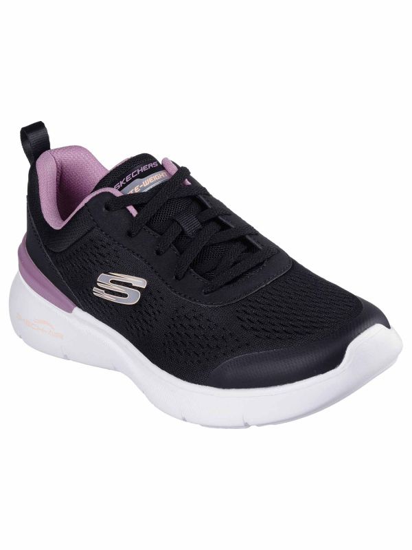 SKECHERS DYNAMIGHT - NERO ROSA