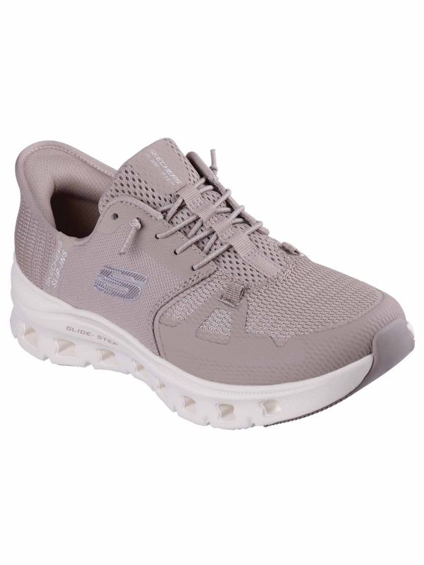 SKECHERS GLIDE-STEP - TAUPE