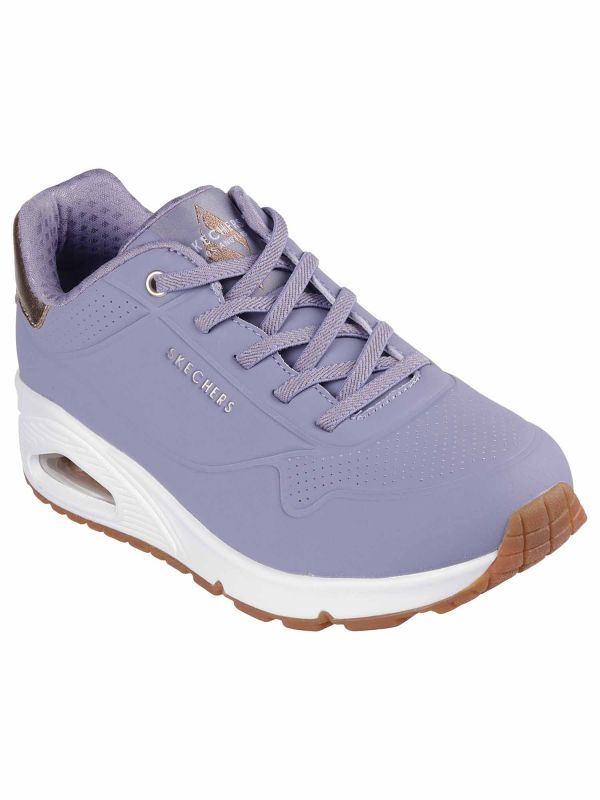 SNEAKERS UNO SHIMMER SKECHERS DONNA LILLA