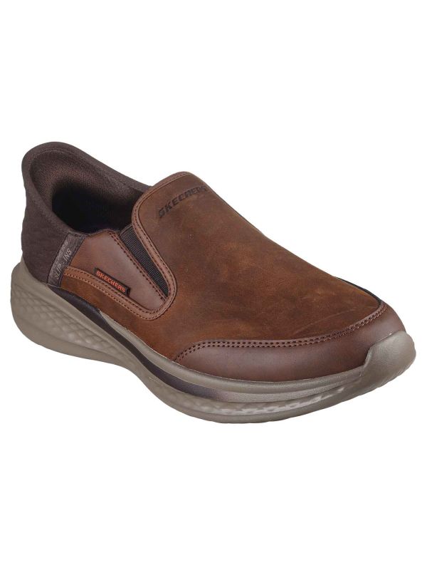 SCARPE SLIP INS SKECHERS DA UOMO MARRONE 205237 CDB Online a 94 95 Meca Moda Dress Shoes