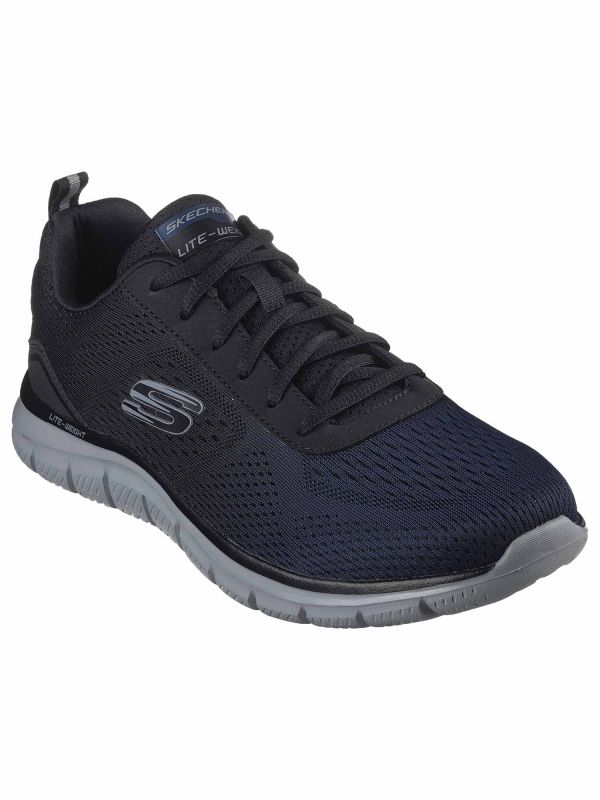 SKECHERS TRACK - BLU NERO