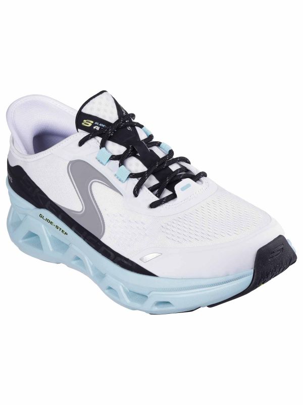 SKECHERS GLIDE-STEP - BIANCO