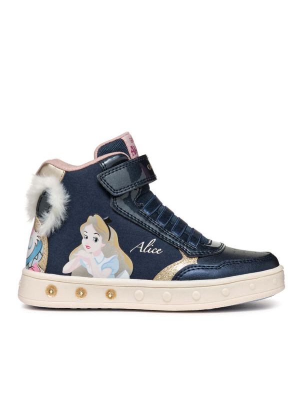 SNEAKERS ALTE SKYLIN GEOX DA BAMBINA BLU