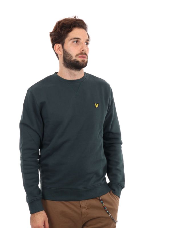 FELPA LYLE&SCOTT UOMO VERDE