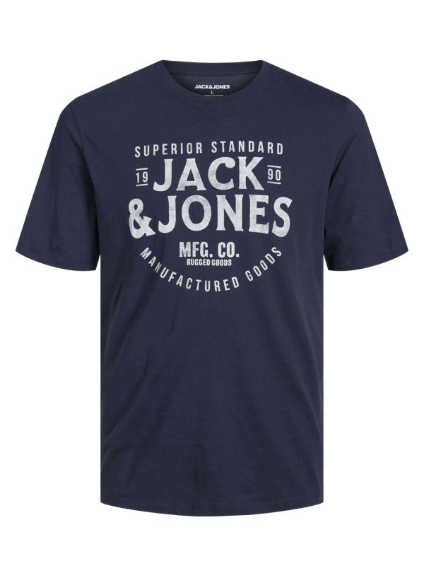 JACK&JONES JEANS TEE - BLU