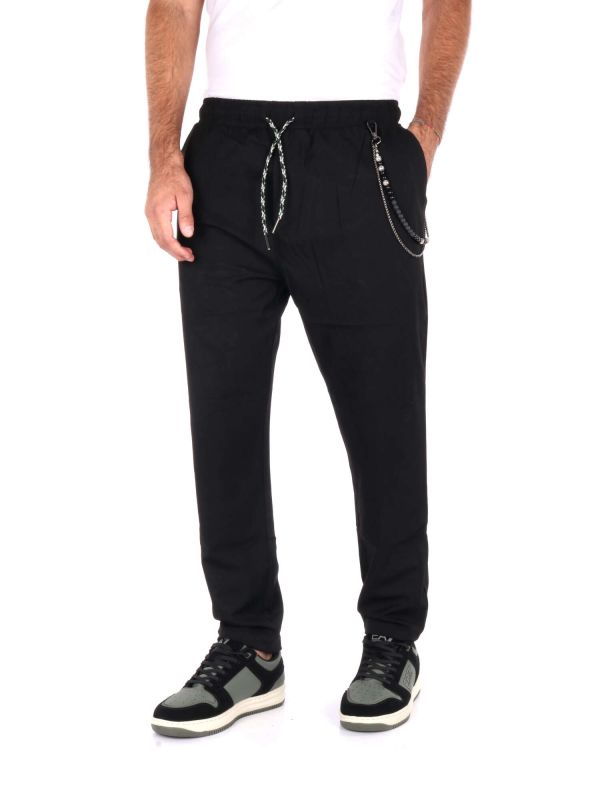 PANTALACCIO GIANNI LUPO UOMO NERO