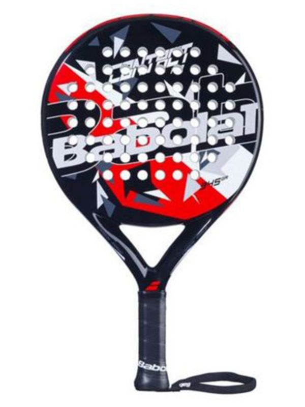 RACCHETTA CONTACT C/FO PADEL BABOLAT NERO ROSSO