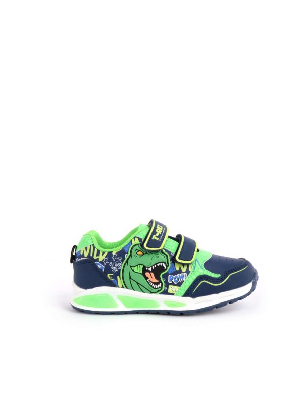 SNEAKERS CON LUCI ANIMALS DISNEY BAMBINO BLU