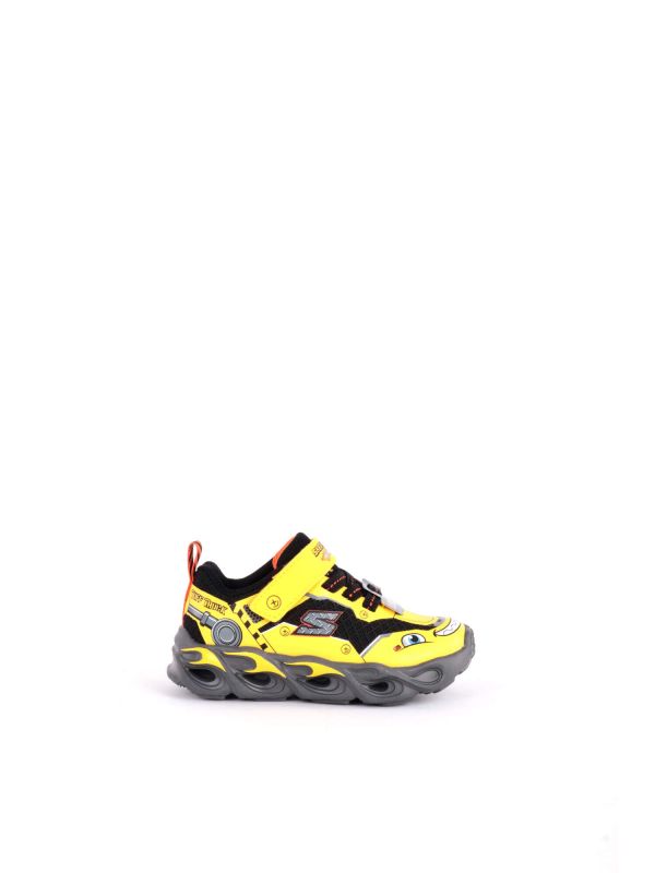 SNEAKERS THERMO FLAS SKECHERS BAMBINO GIALLO 402307N YLBK Online a 39 95 Meca Moda Dress Shoes