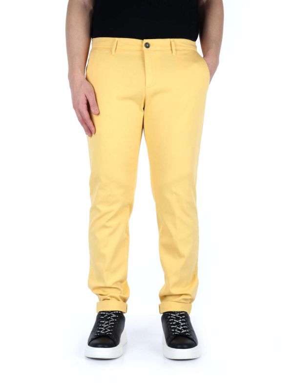 PANTALONE BILL FB UOMO GIALLO