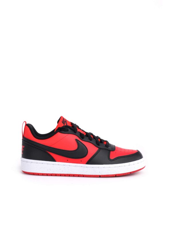 SNEAKERS DA RAGAZZO NIKE COURT BOROUGH - ROSSO NERO