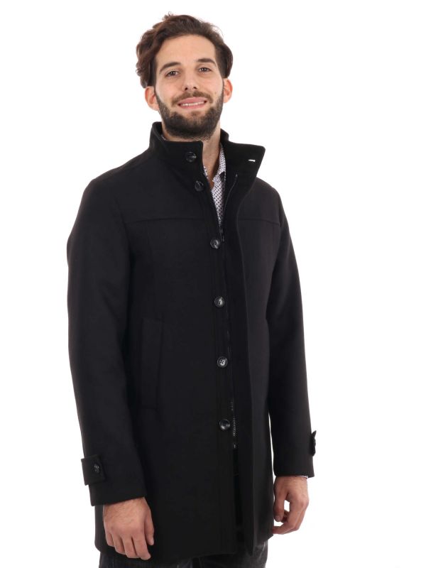 CAPPOTTO FB UOMO NERO