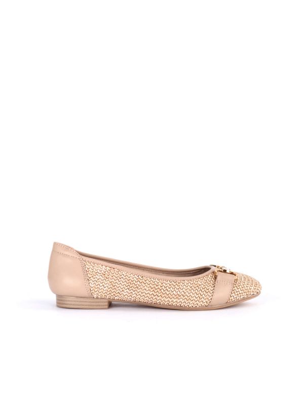 BALLERINA  CON FIBBIA TAMARIS DA DONNA TAUPE