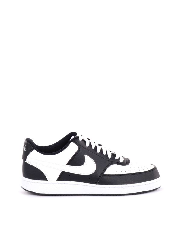 SNEAKERS COURT VISION LOW NIKE UOMO BIANCO-NERO