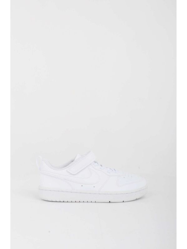 SNEAKERS COURT BOROUGH LOW NIKE BAMBINI BIANCO